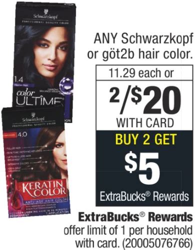 High-Value Schwarzkopf Color Product Coupon (+ CVS Deal ...