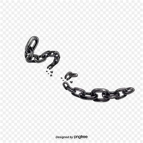 Broken Chain PNG Vector PSD And Clipart With Transparent Background
