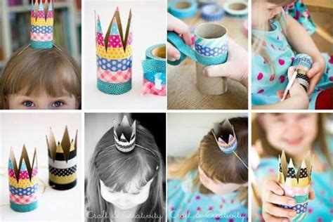 Washi Tape Crowns Washi Tape Projects Washi Tape Tape Projects