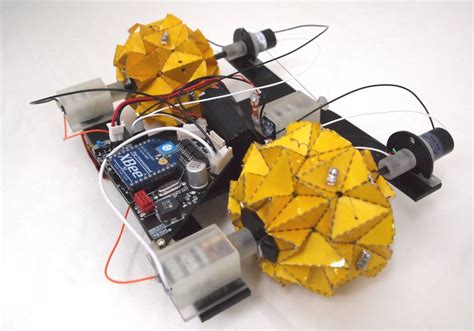Robot With Origami Wheels That Can Get Bigger And Smaller Robotics