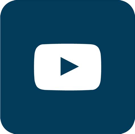 Blue Youtube Icon At Collection Of Blue Youtube Icon