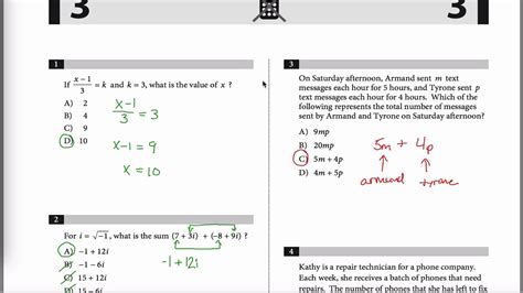 Sat Math Practice Test Printable