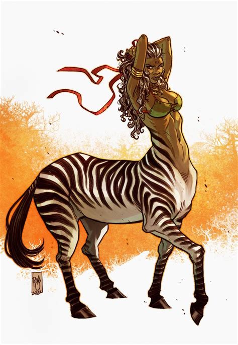 Afro Centaur 20 By Renokid Fantasy Character Design