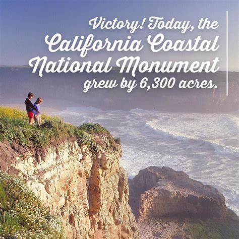 Today The California Coastal National Monument Gained 6300 Acres In