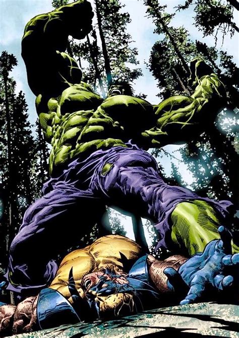 Hulk Vs Wolverine Marvel Comics Art Hulk Marvel Comic Book Characters