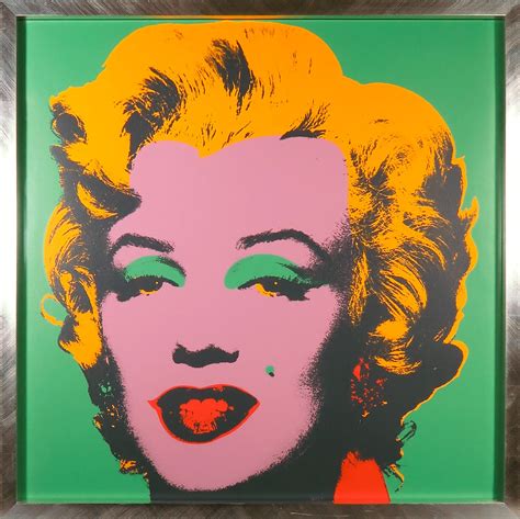 Andy Warhol Zeefdruk Marilyn Ingelijst Sold View The Auction Result Kunstveilingnl