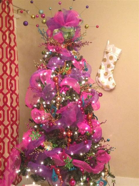 30 Amazing Christmas Tree Decorations Ideas With Mesh Magment