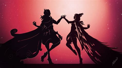Xayah And Rakan Dance By Heraklia Minh H A Manga Avatar H Nh