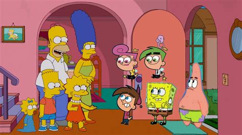 The Simpsons Meet Nickelodeons Retired Characters Fandom