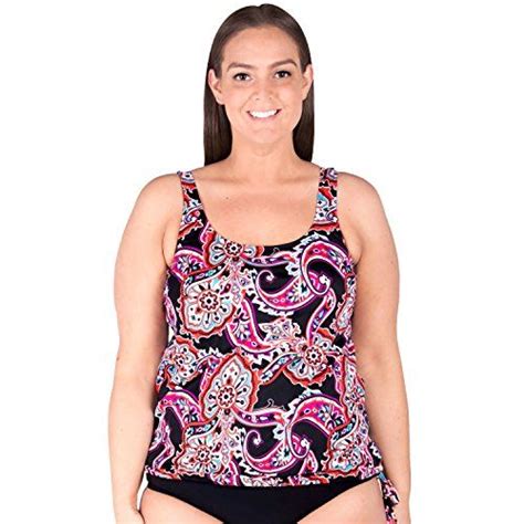 Swimsuits Just For Us Womens Plus Swim Top Full Figure Swimsuit