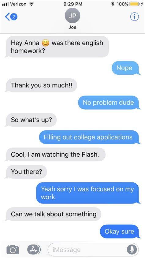 Creepy Classmate Goes Jerk Mode On Girl Who Led Him On Cute Couple Text Messages Cute
