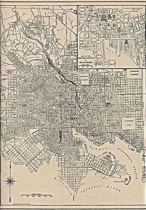 Baltimore City And County Maryland Maps And Gazetteers