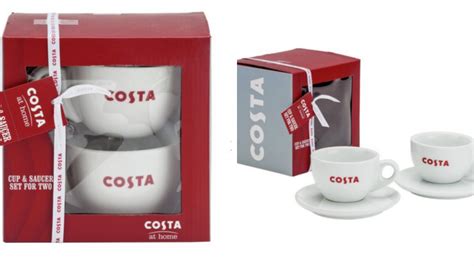 Check spelling or type a new query. Costa Coffee Cup and Saucer Duo Set Now £4.99 (was £19.99) @ Argos