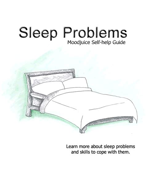 Moodjuice Sleep Problems Self Help Guide Sleep Problems Self