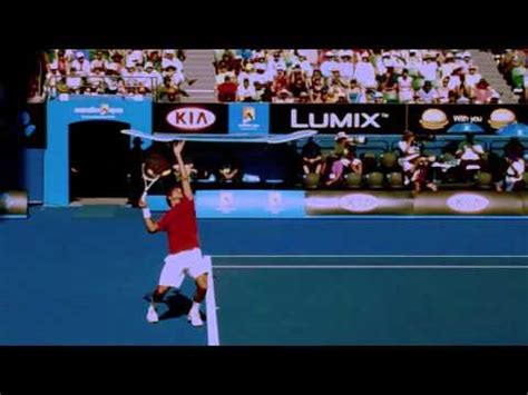 We concluded that in many aspects his serve was a better model than more exotic motions we've examined in the past, for example, andy roddick and. Roger Federer - Australian Open 2012 Quarter Final - Serve ...