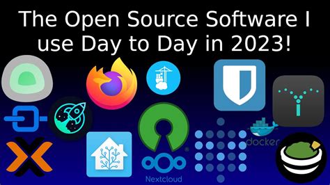 The Open Source Software Im Using In 2023 Part 1 Youtube