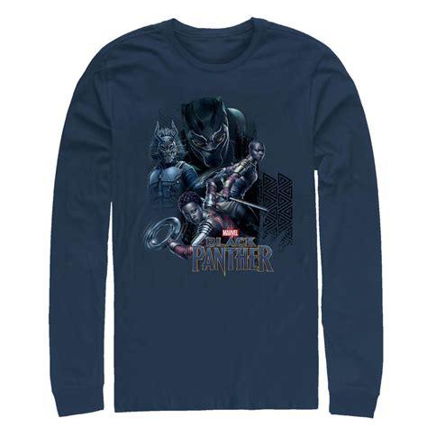Mens Marvel Black Panther 2018 Character View T Shirt