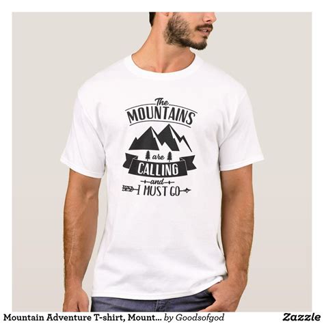 Mountain Adventure T Shirt Mountain T Shirt T Shirt Shirts Shirt