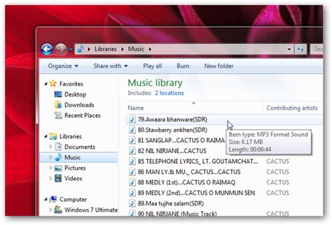 Enable Showing File Extension In Windows 7
