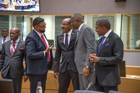 Eu Celac Summit 2023 Pm Roosevelt Skerrit Joins Leaders For Opening Meeting In Brussels