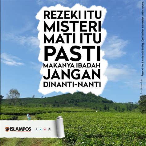 We did not find results for: Rezeki Itu Misteri Mati Itu Pasti - Islampos