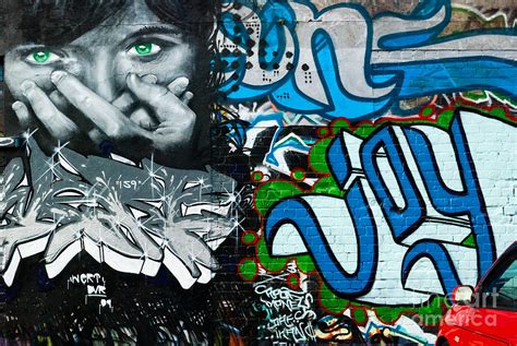 Joy Graffiti Wall Painting By Yurix Sardinelly Fine Art America