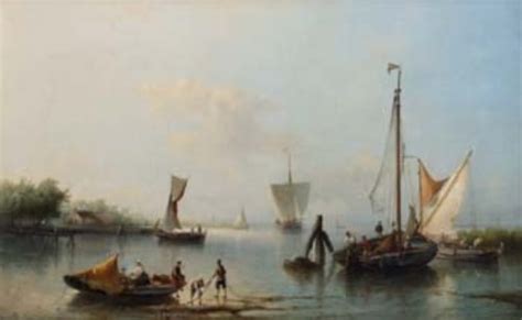 Lot 574 Nicolaas Riegen 1827 1889 Dutch River