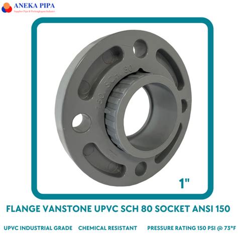 Jual Vanstone Flange Upvc Sch Socket Ansi Size Inch Kota