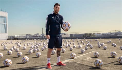 Adidas And Messi Celebrate Football With Ball Drop Across Ile De France