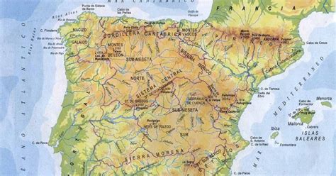 Geografía De España Características Geográficas Del Territorio Español