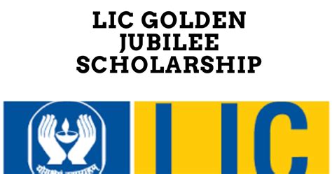Application Invited For Lic Golden Jubilee Scholarship