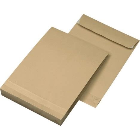 Bücher falten ist super einfach. SEITENFALTEN VERSANDTASCHEN hk C4 BRAUN 40er Falte (250 St.)