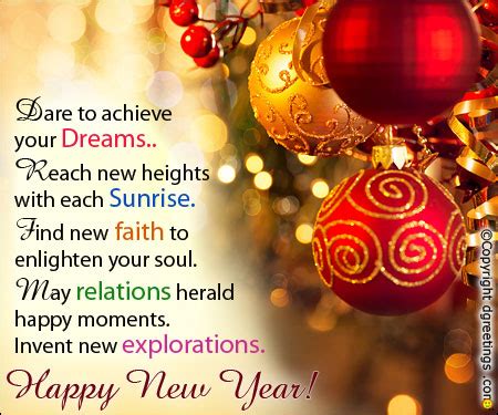 I wish you the strength to keep your resolutions, so that all your wishes may come true. New Year Quotes and Saying - Dgreetings