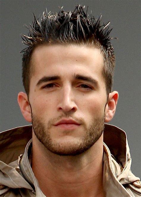 Mens Hairstyles Cool Mens Spiky Hairstyle How To Spike Your Hair
