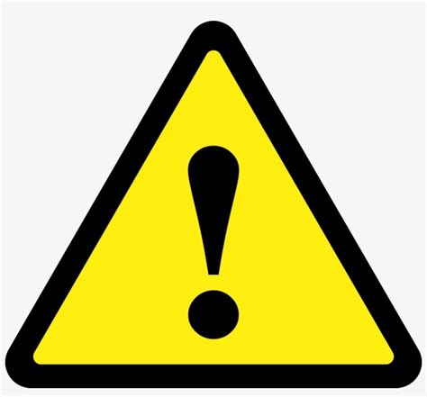 Attention Png - Warning Triangle Sign - 1024x904 PNG Download - PNGkit
