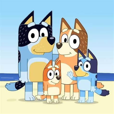 I Just Saw The Picture On The Web A Cartoon Named Bluey