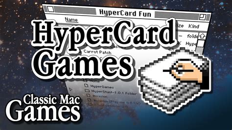 Hypercard Games Classic Mac Gaming Youtube