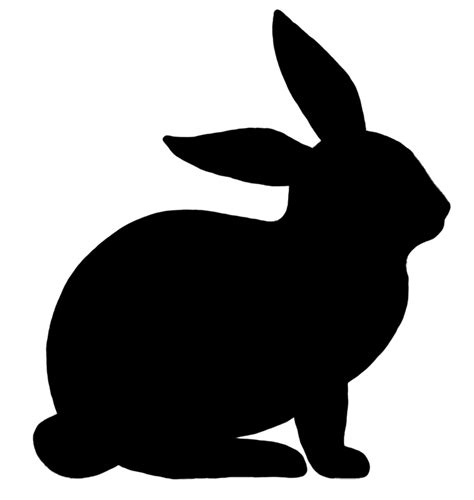 rabbit silhouette - Google Search | Rabbit silhouette, Bunny silhouette, Animal silhouette