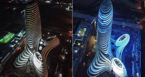 Newly Erected Building In China Looks Like A Huge Penis That Shoots Out