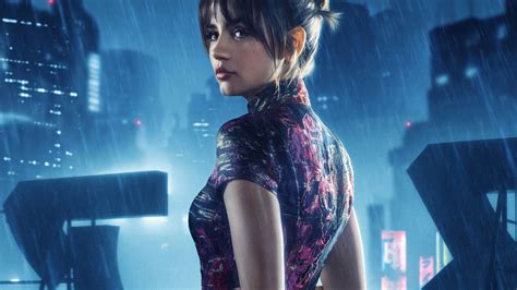 2560x1440 Resolution Ana De Armas As Joi In Blade Runner 2049 1440p Resolution Wallpaper