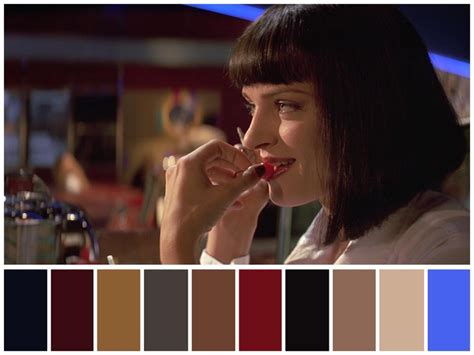 Color Palette Cinema On Instagram “ Pulp Fiction 1994 •directed