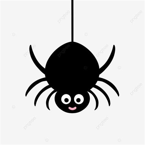 Negro Araña Araña Clipart Clipart Png Clipart De Araña En Blanco Y