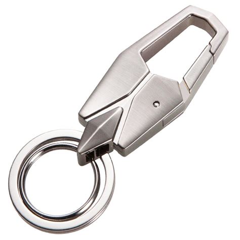 Olivery Stainless Steel Keychain Heavy Duty Car Key Chain