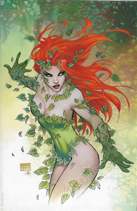 The Green World Poison Ivy Collecting Poison Ivy Comic