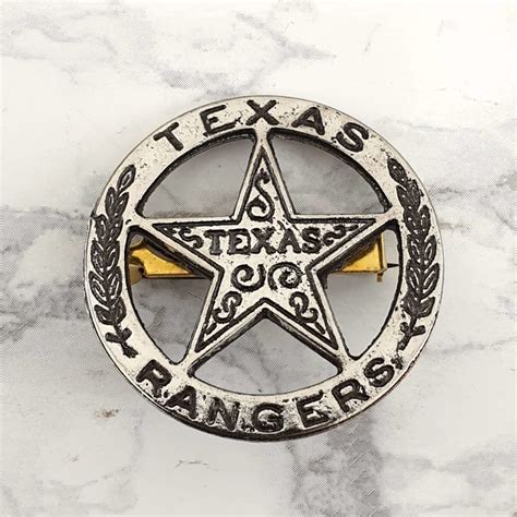 Texas Rangers Badge Irongate Armory