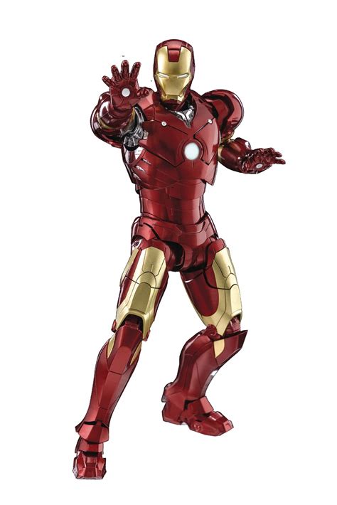 Buy Marvel Infinity Saga Iron Man Mark 3 Deluxe 1 12 Scale Action Figure Online At Desertcartuae