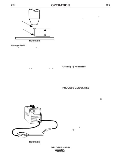 Operation Lincoln Electric Weld Pak 3200hd User Manual Page 19 48