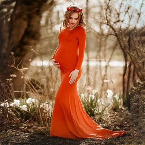Lace Pregnant Woman Dress Maternity Dresses For Photo Shoot Robe