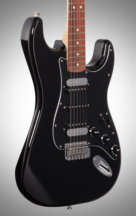 Maybe you would like to learn more about one of these? Fender Standard Stratocaster HSH Electric Guitar, Black