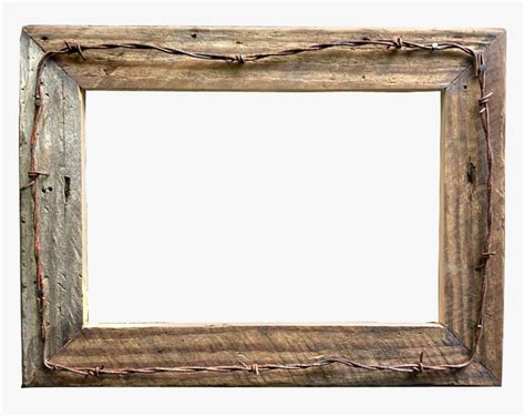 Rustic Wood Frame Png Border Rustic Wooden Frame Transparent Png